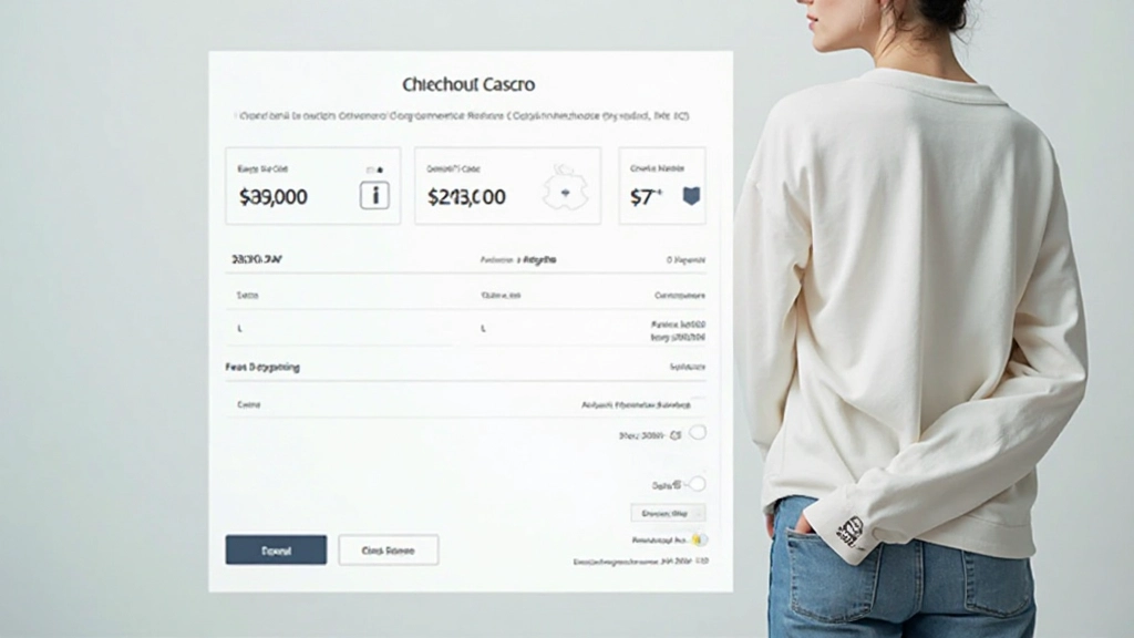 Geoptimaliseerde checkout interface met minimale formuliervelden en duidelijke betalingsopties