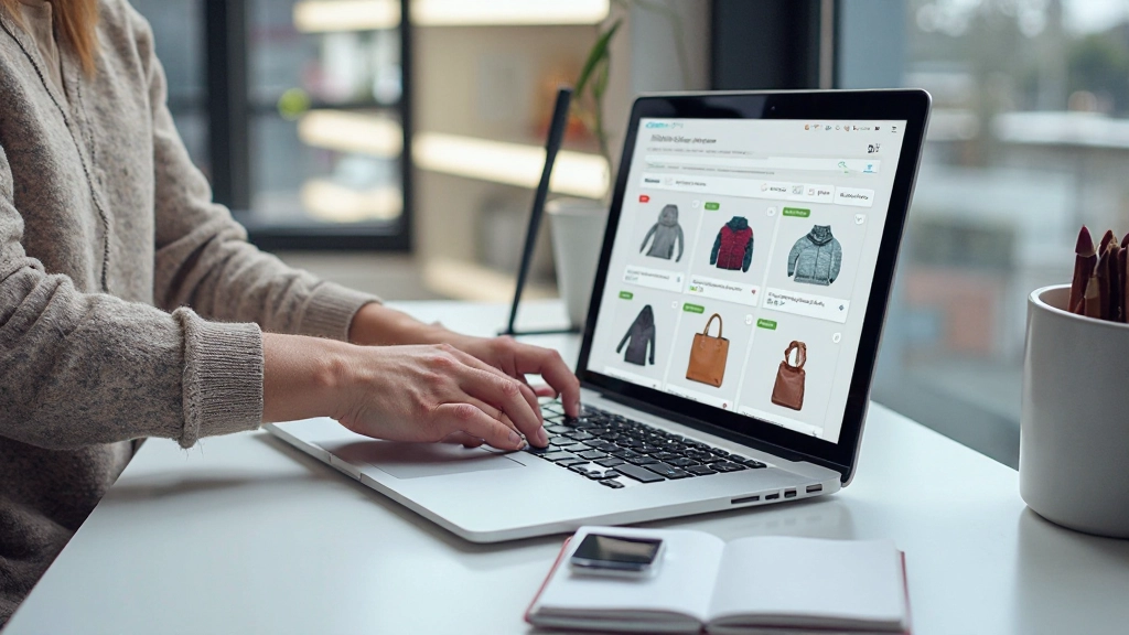 Moderne e-commerce webshop design interface met Nederlandse taal