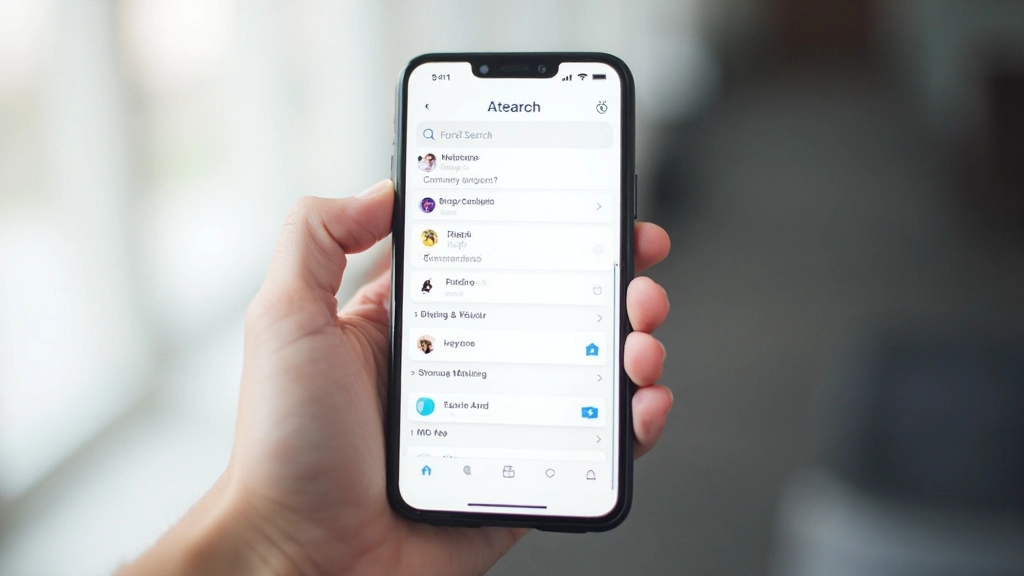 Zoekbalk met autocomplete suggesties en gefilterde zoekresultaten op een mobiel scherm van een webshop